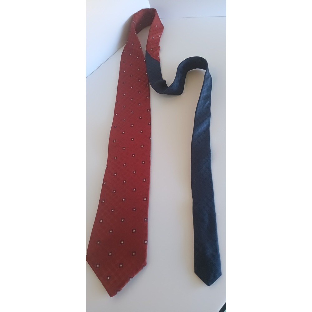 Tommy Hilfiger mens tie silk necktie preppy old money classic - Picture 6 of 6